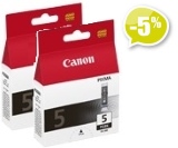Оригинальный картридж Canon PGI-5BK черный (для печати текста, двойная Эконом-упаковка!)