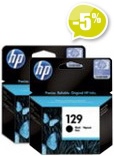 Оригинальный картридж HP 129 черный, C9364HE (двойная Эконом-упаковка!)