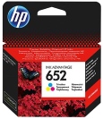 Оригинальный картридж HP 652 цветной, F6V24AE